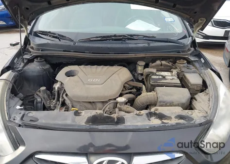 2012 Hyundai Accent Gls z USA, uszkodzony, nr VIN KMHCU4AE1CU263416